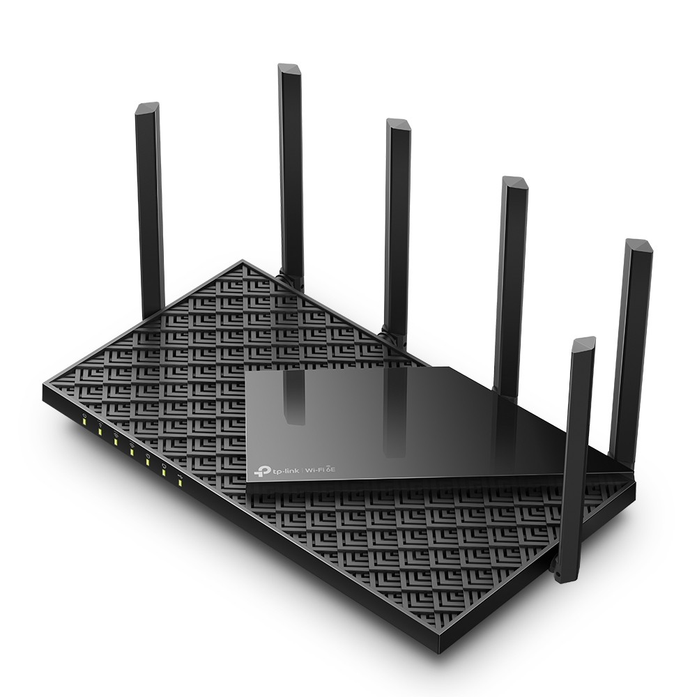 TP-Link Archer AXE75 router wireless Gigabit Ethernet Tri-band (2.4 GHz / 5 GHz / 6 GHz) Negru