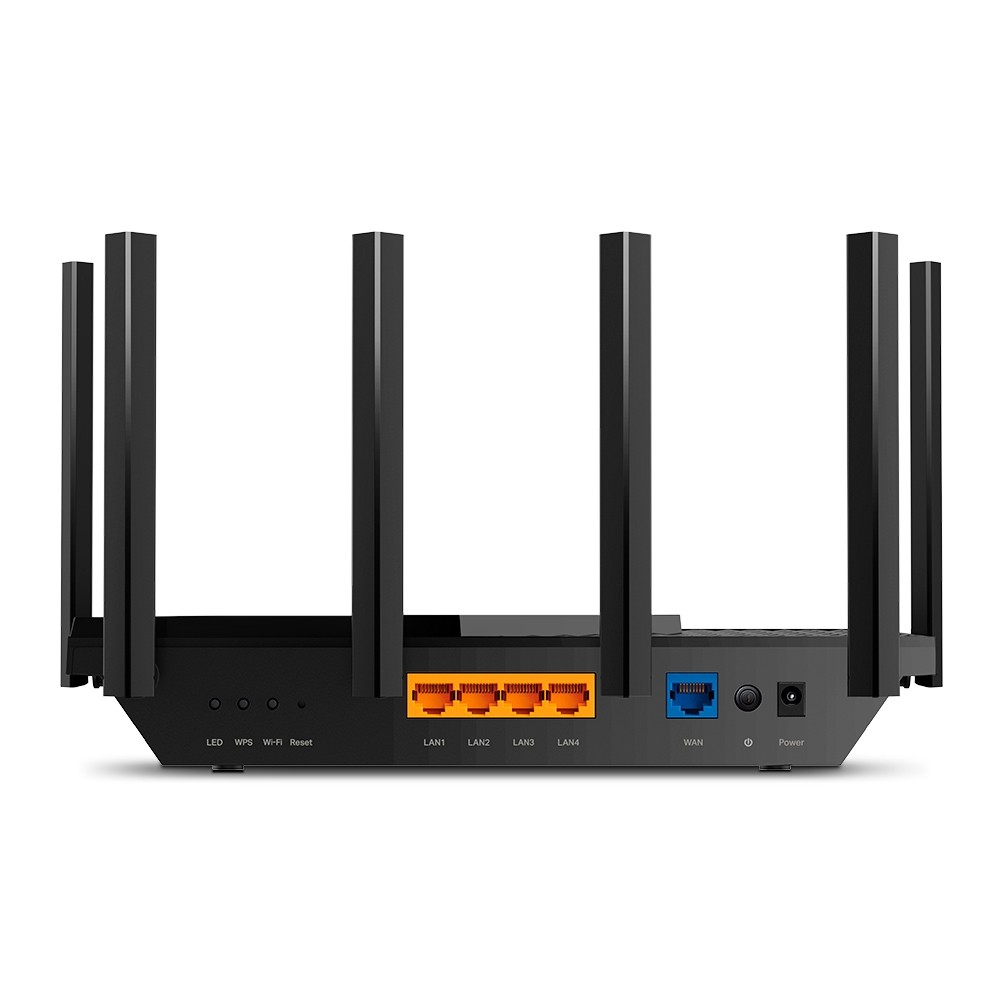 TP-Link Archer AX72 router wireless Gigabit Ethernet Bandă dublă (2.4 GHz/ 5 GHz) Negru