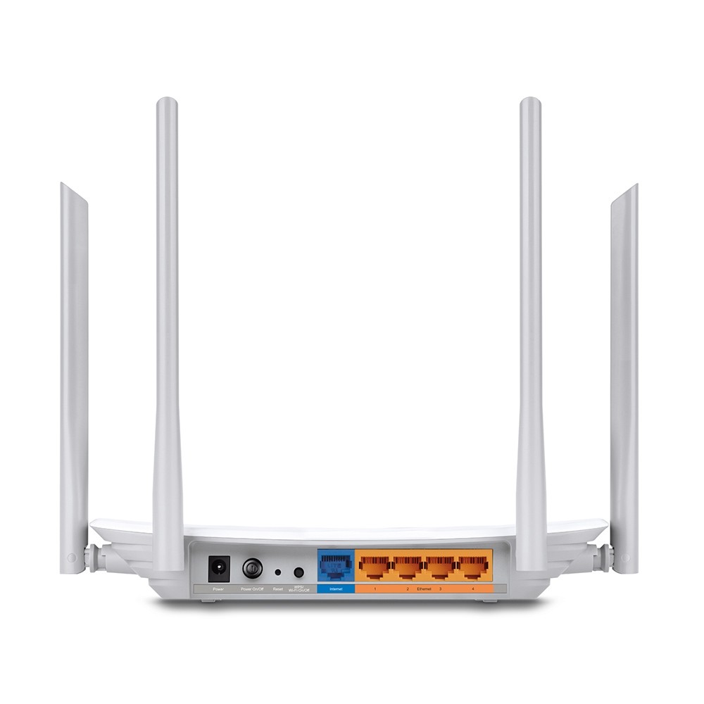 TP-Link Archer C50 router wireless Fast Ethernet Bandă dublă (2.4 GHz/ 5 GHz) Negru