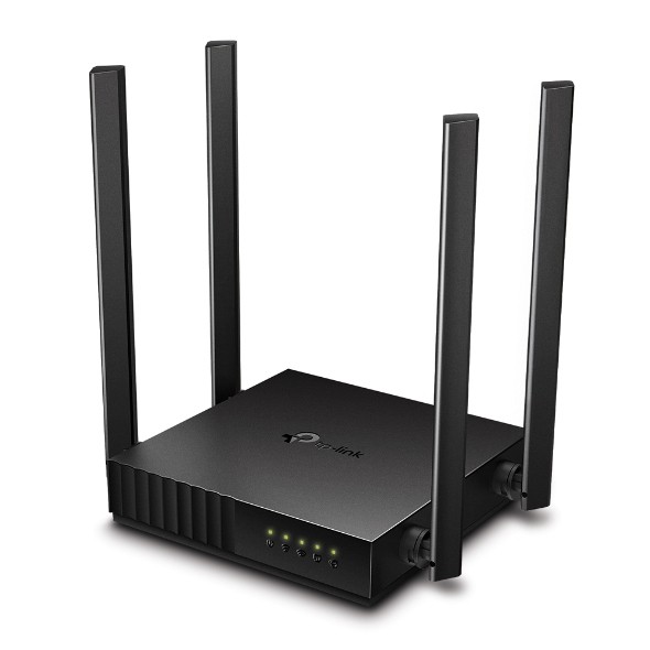 TP-Link Archer C54 router wireless Fast Ethernet Bandă dublă (2.4 GHz/ 5 GHz) 4G Negru