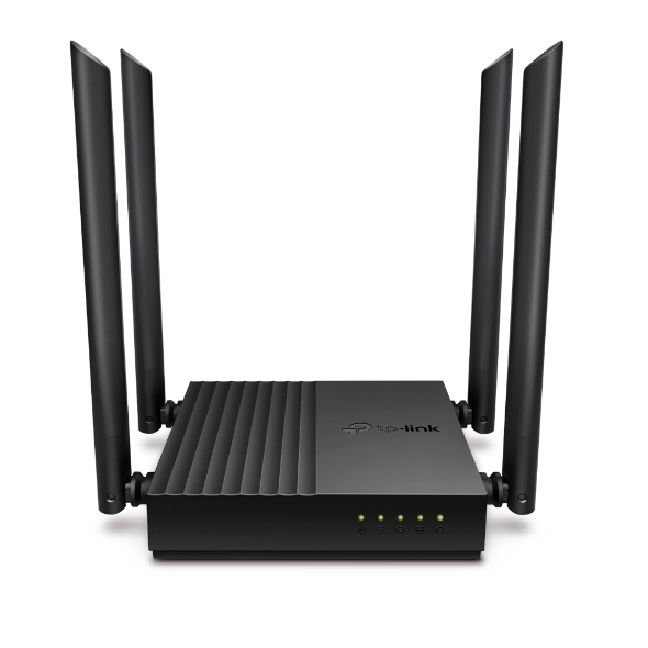 TP-Link Archer C64 router wireless Gigabit Ethernet Bandă dublă (2.4 GHz/ 5 GHz) Negru