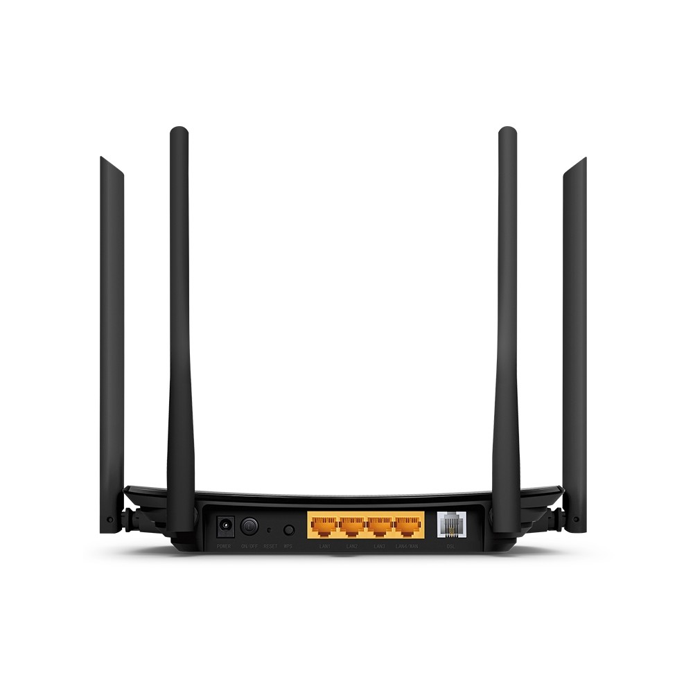 TP-Link Archer VR300 AC1200 router wireless Fast Ethernet Bandă dublă (2.4 GHz/ 5 GHz) 4G Negru