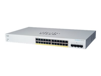 Cisco CBS220-24FP-4X-EU Smart 24-port GE, Full PoE+ 382W, 4x10G SFP+