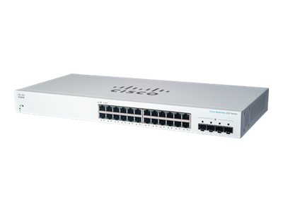 Cisco CBS220-24T-4G-EU Smart 24-port GE, 4x1G SFP