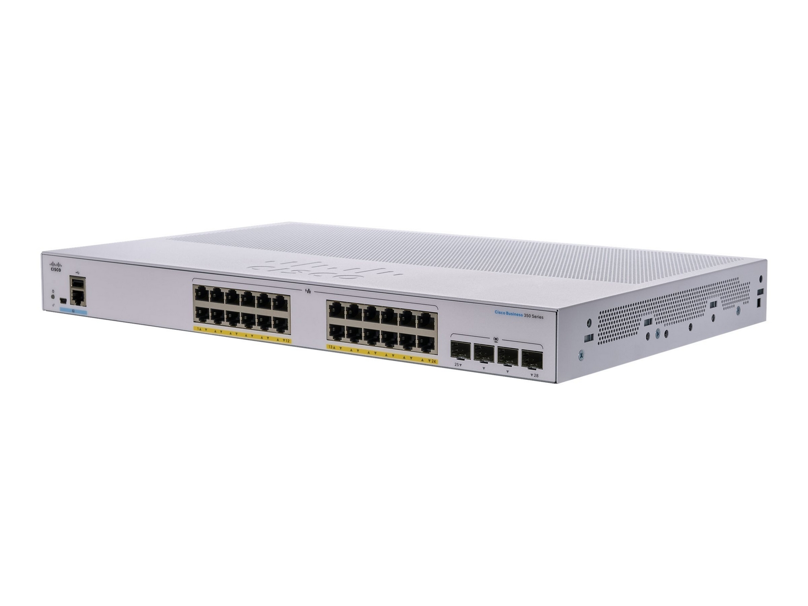 Cisco CBS350-24P-4G-EU Managed 24-port GE, PoE+ 195W, 4x1G SFP