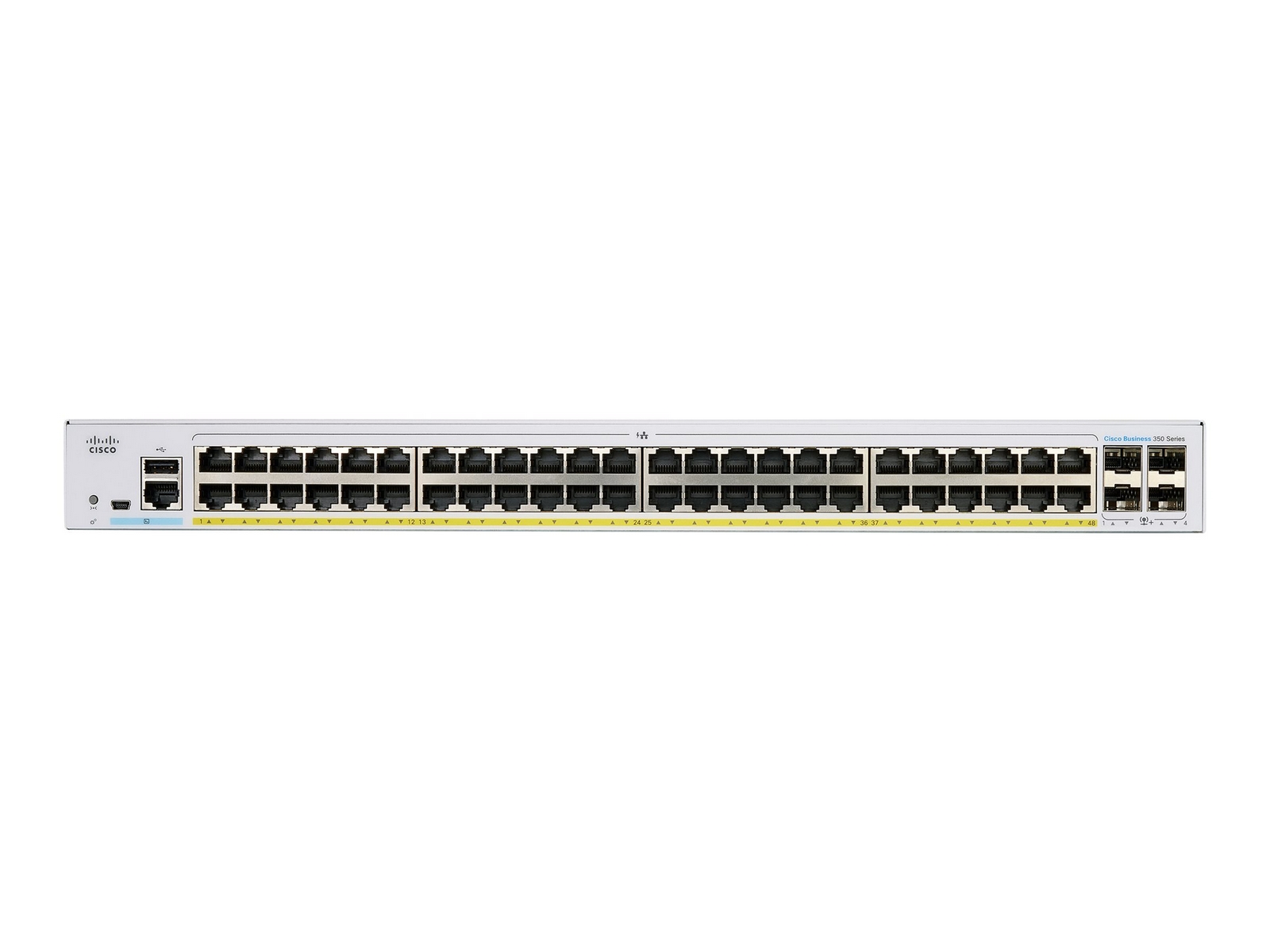 Cisco CBS350-48FP-4X-EU Managed 48-port GE, Full PoE+ 740W, 4x10G SFP+