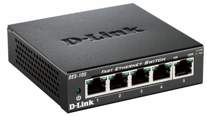 D-Link DES-105 Negru