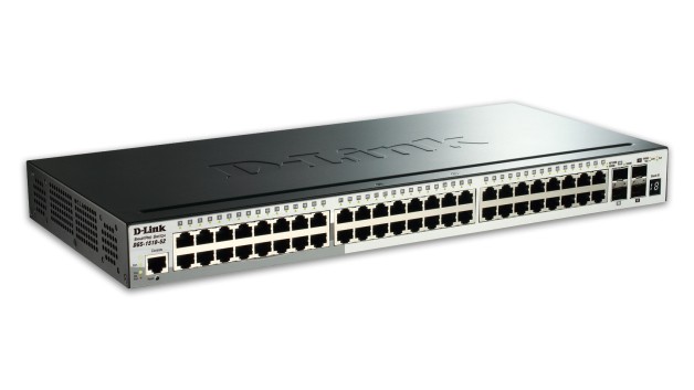 D-Link DGS-1510-52X switch-uri Gestionate L3 Gigabit Ethernet (10/100/1000) 1U Negru