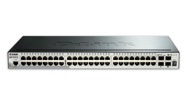 D-Link DGS-1510-52X switch-uri Gestionate L3 Gigabit Ethernet (10/100/1000) 1U Negru