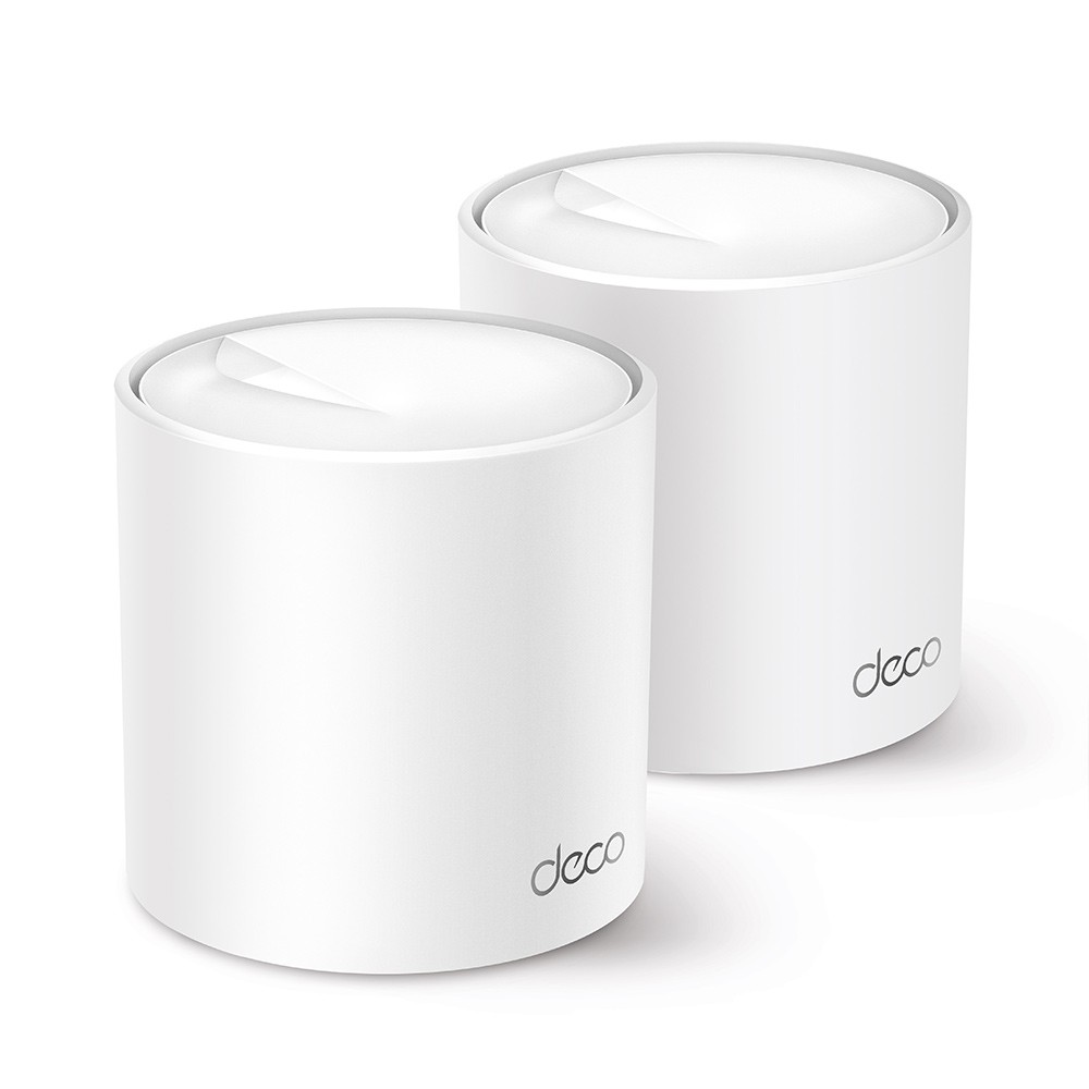 TP-Link DECO X60(2-PACK) sistem Wi-Fi tip rețea Bandă dublă (2.4 GHz/ 5 GHz) Wi-Fi 6 (802.11ax) Alb Intern