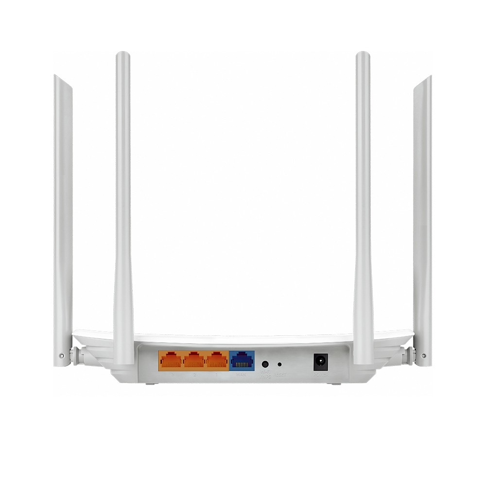 TP-Link EC220-G5 router wireless Gigabit Ethernet Bandă dublă (2.4 GHz/ 5 GHz) 4G Alb