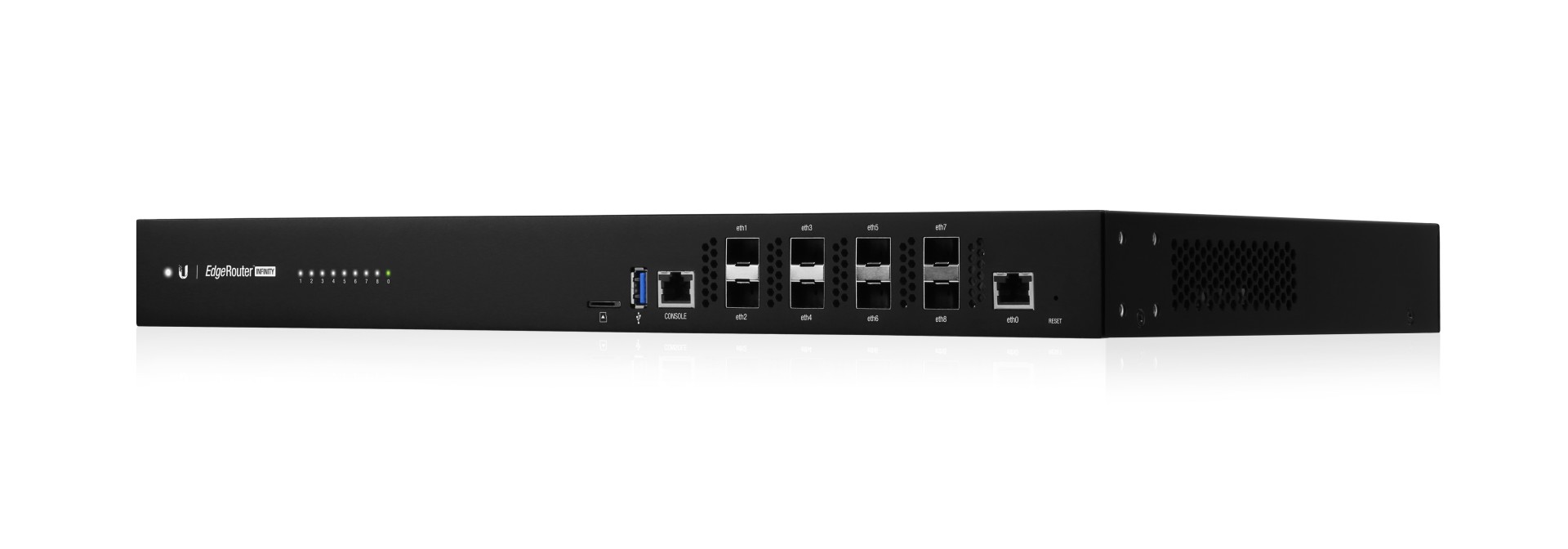 Ubiquiti Networks EdgeRouter ER-8-XG Gestionate L3 Gigabit Ethernet (10/100/1000) 1U Negru