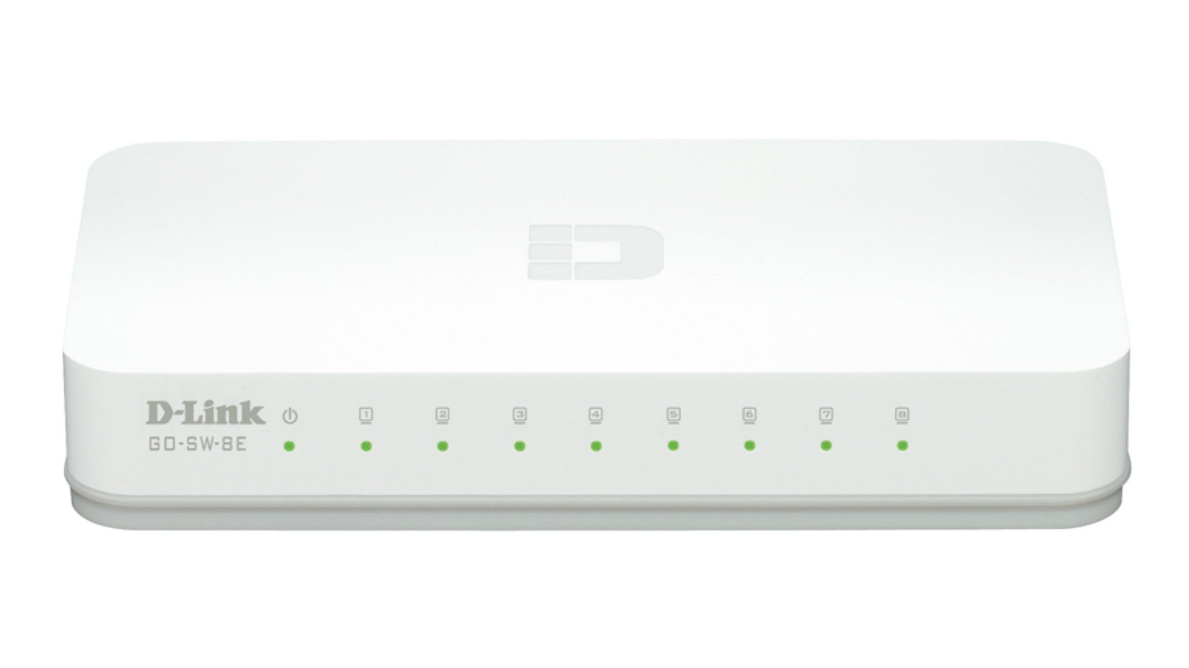 D-Link GO-SW-8E/E switch-uri Fara management Fast Ethernet (10/100) Alb