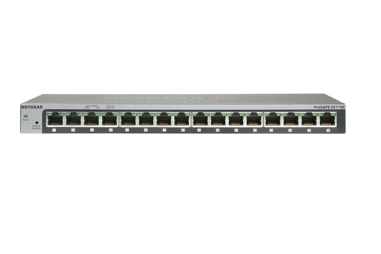 NETGEAR GS116 Fara management Gri