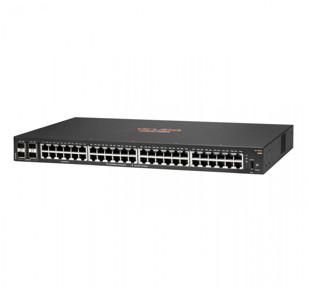 HPE Aruba 6100 Managed 48G 4SFP+ Switch