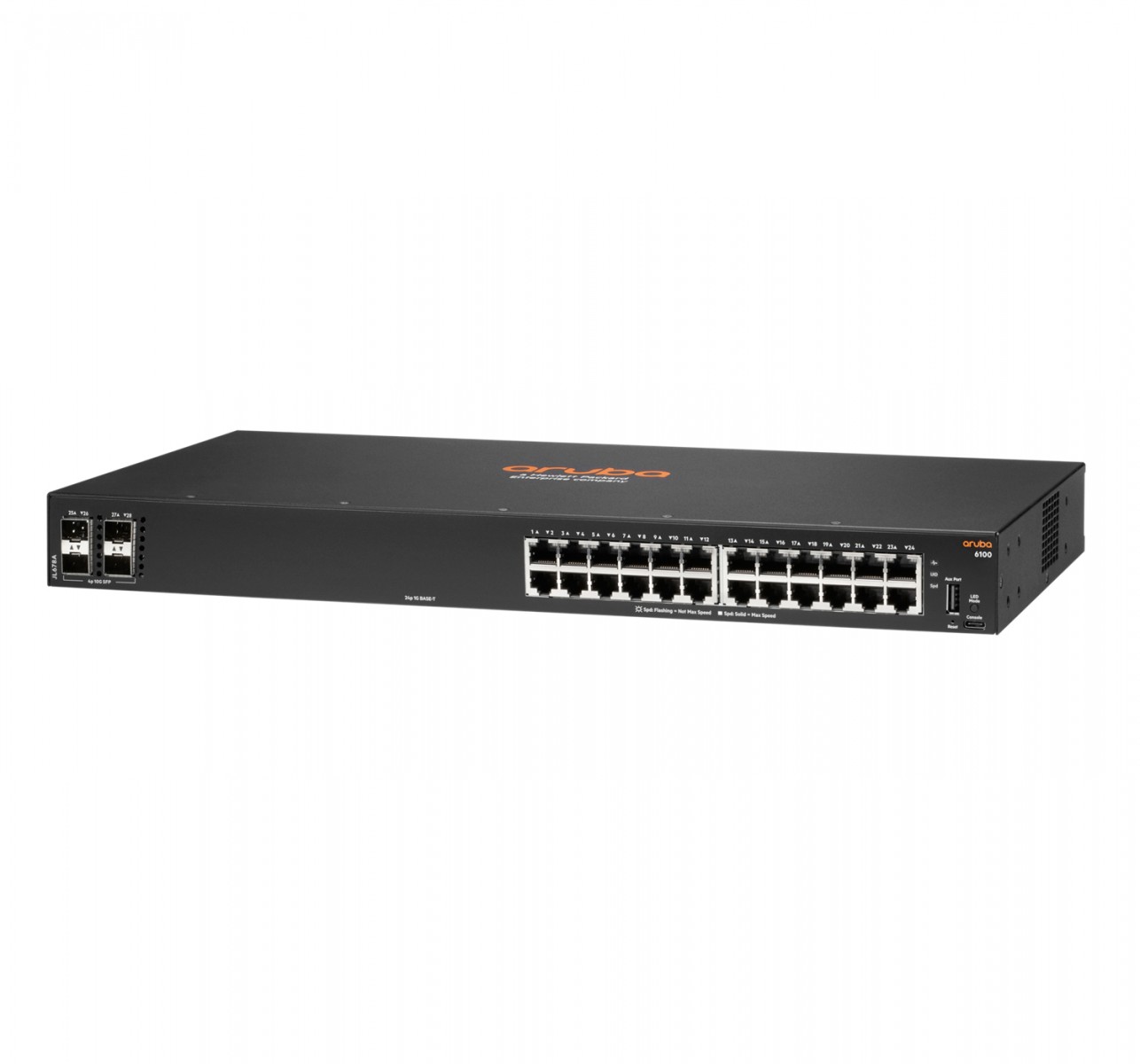 HPE Aruba 6100 Managed 24G 4SFP+ Switch