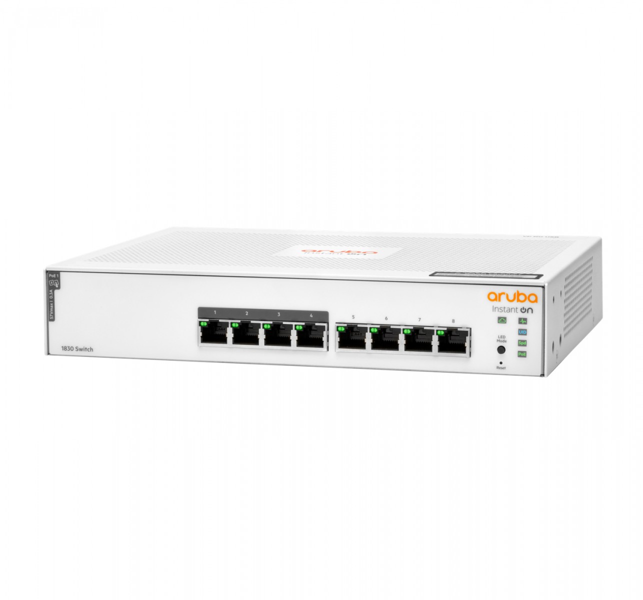 HPE Aruba Instant On 1830 Smart 8G PoE+ 65W Switch