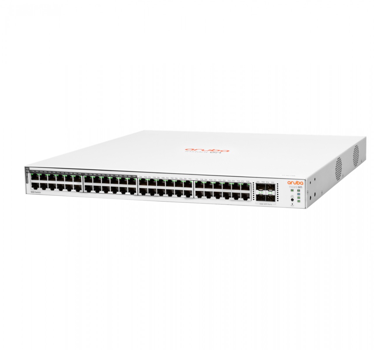 HPE Aruba Instant On 1830 Smart 48G 4SFP PoE+ 370W Switch