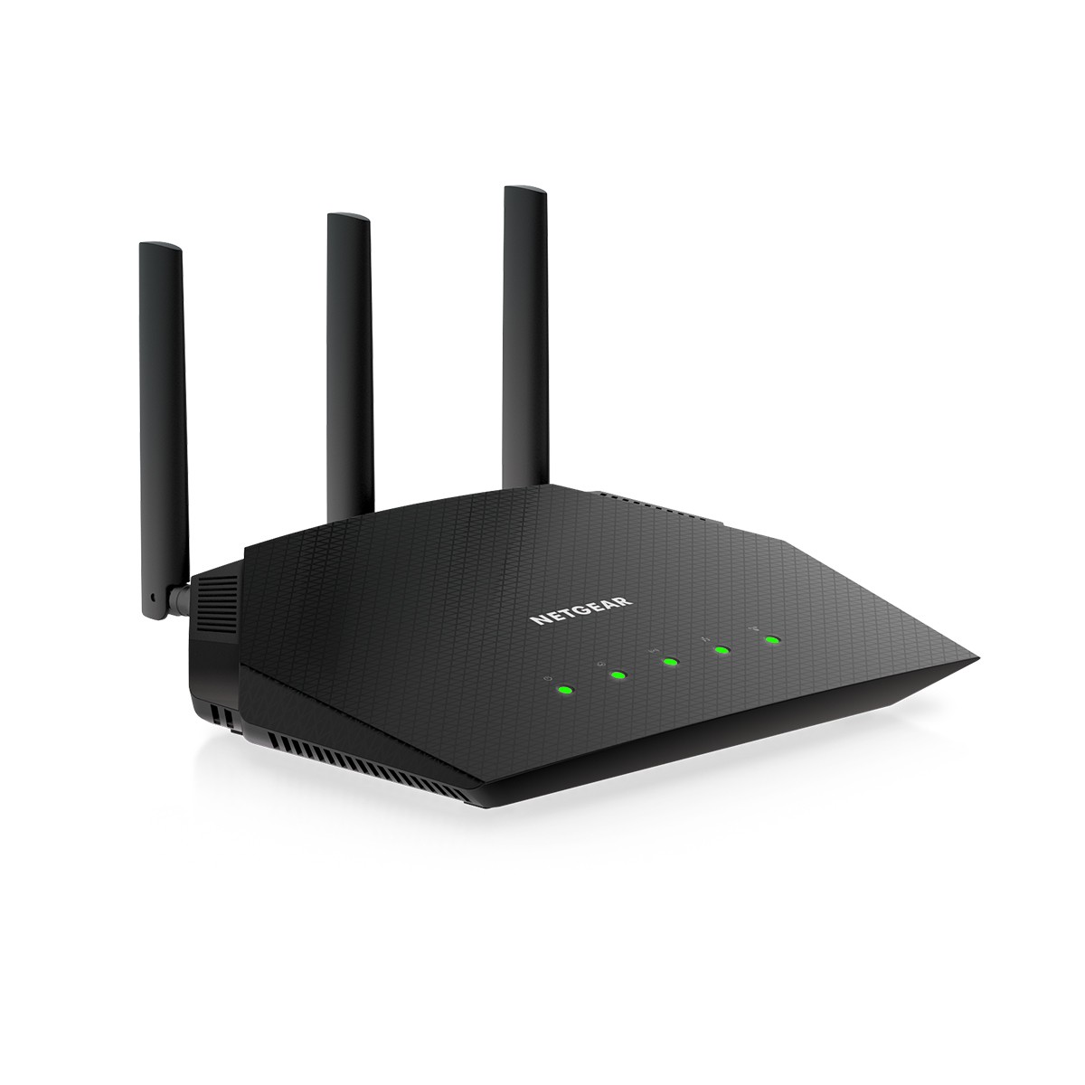 NETGEAR Nighthawk 4-Stream AX1800 WiFi 6 Router (RAX10) router wireless Gigabit Ethernet Bandă dublă (2.4 GHz/ 5 GHz) Negru