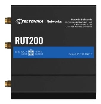 Teltonika RUT200 Industrial LTE WiFi Router (Quectel)