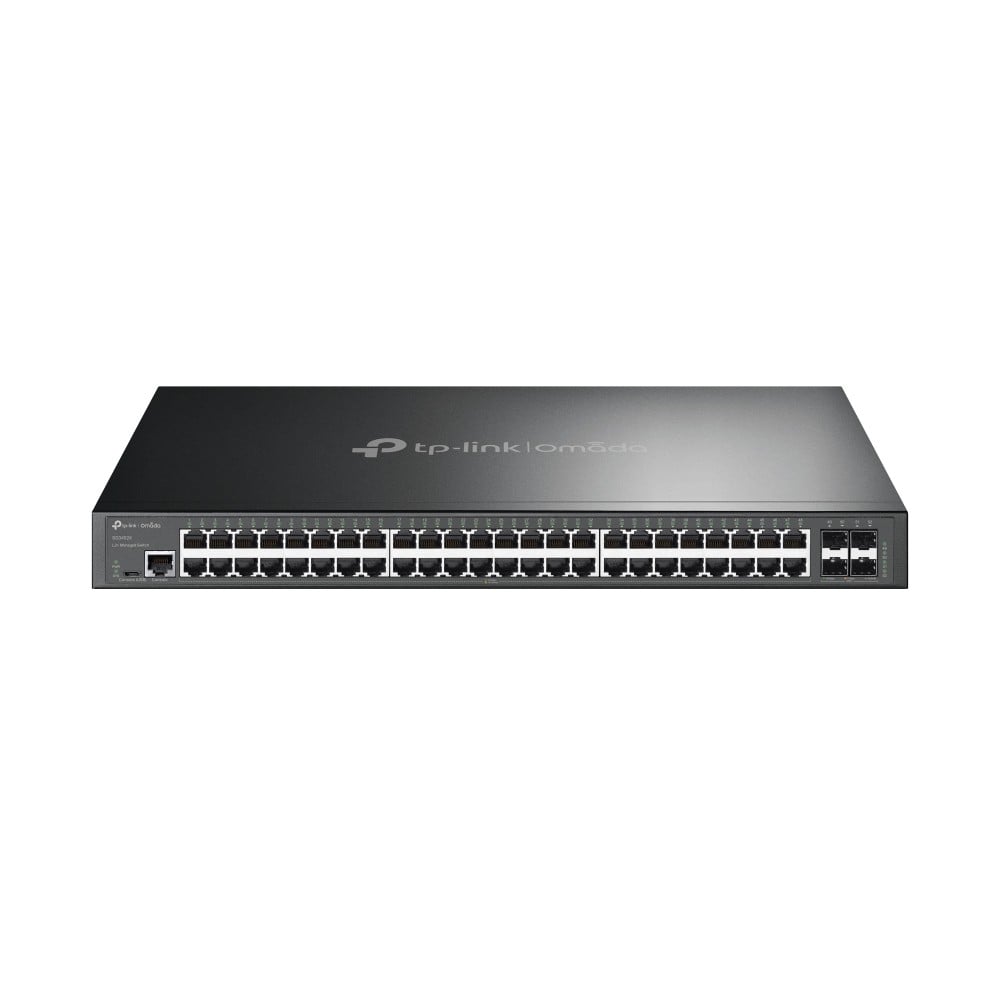 TP-Link Omada SG3452X switch-uri Gestionate L2+ Gigabit Ethernet (10/100/1000) 1U Negru