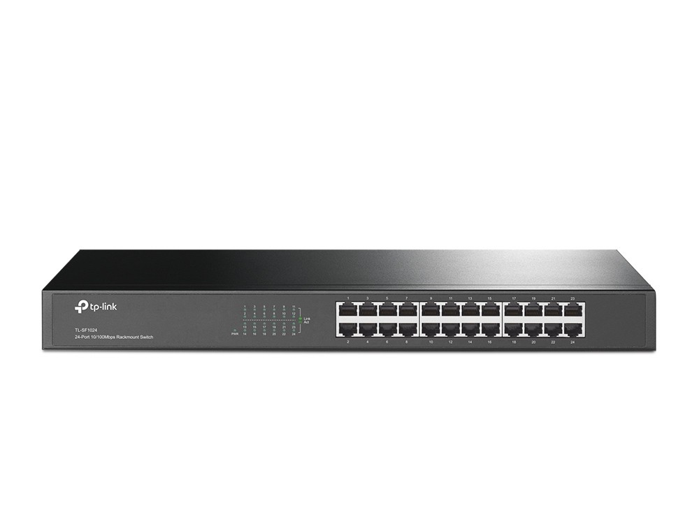 TP-Link TL-SF1024 switch-uri Fara management Fast Ethernet (10/100) Negru