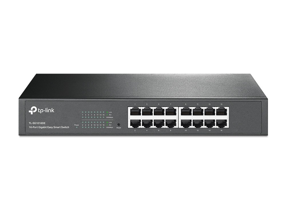 TP-Link TL-SG1016DE switch-uri Gestionate L2 Gigabit Ethernet (10/100/1000) Negru