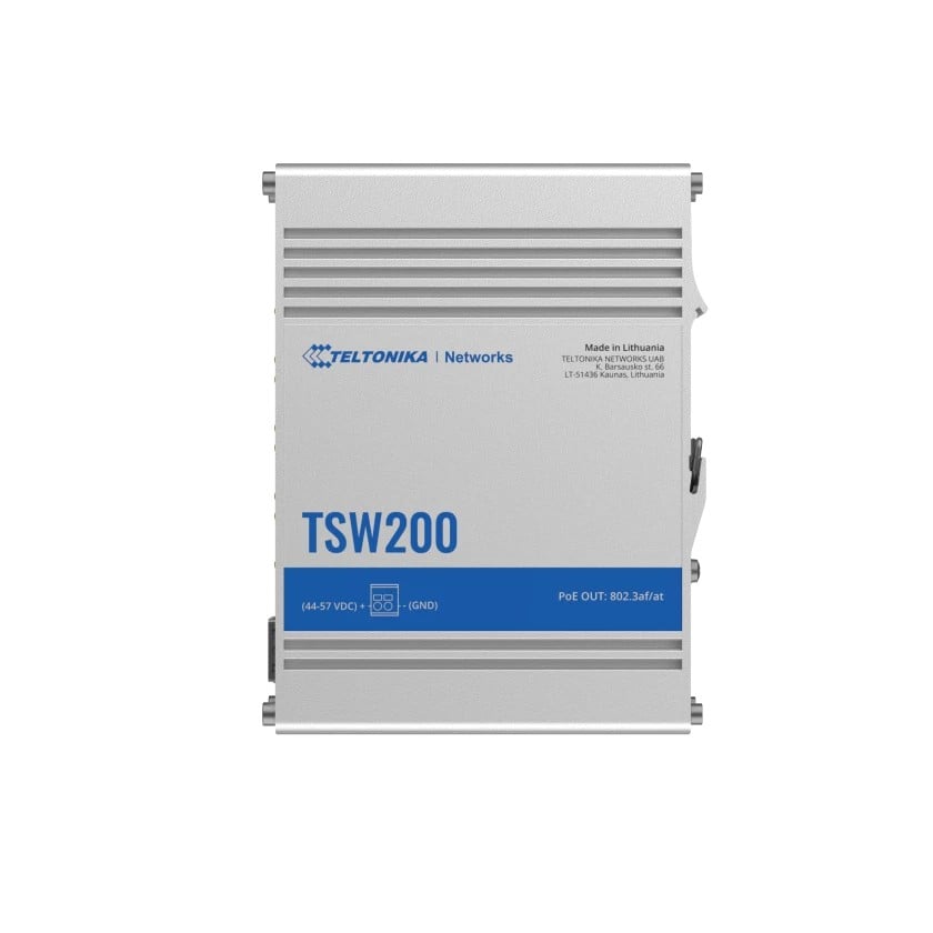 Teltonika TSW200000050 switch-uri Fara management Gigabit Ethernet (10/100/1000) Power over Ethernet (PoE) Suport Argint