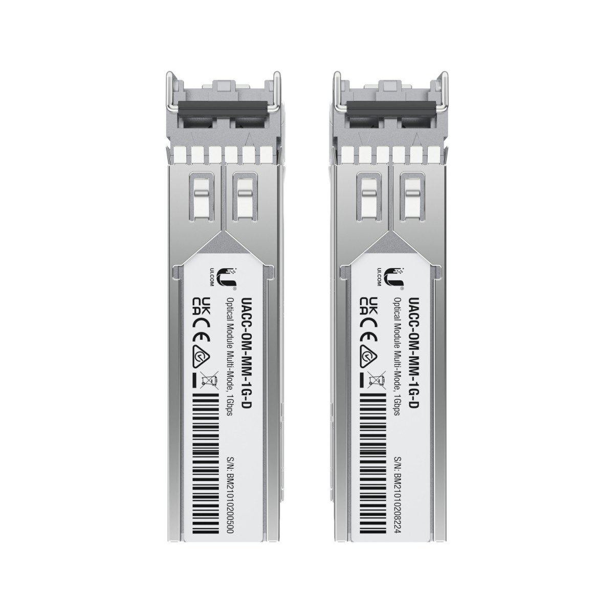 Ubiquiti Networks UACC-OM-MM-1G-D-2 module de emisie-recepție pentru rețele Fibră optică 1250 Mbit/s SFP