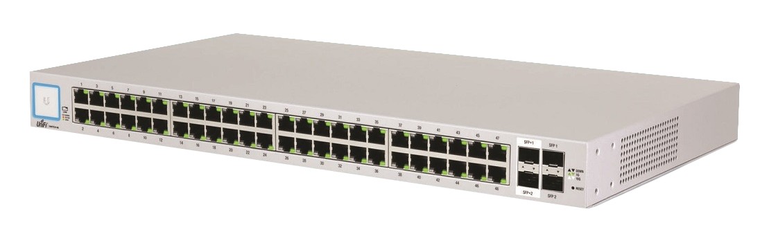 Ubiquiti Networks UniFi US-48-500W switch-uri Gestionate Gigabit Ethernet (10/100/1000) Power over Ethernet (PoE) Suport 1U Argint