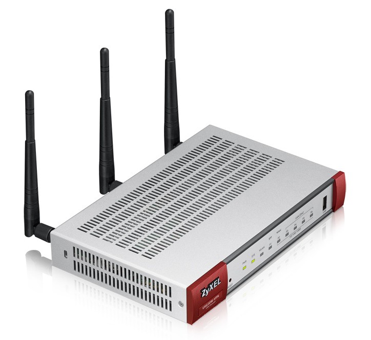 Zyxel USG20W-VPN-EU0101F router wireless Gigabit Ethernet Bandă dublă (2.4 GHz/ 5 GHz) 4G Gri, Roşu