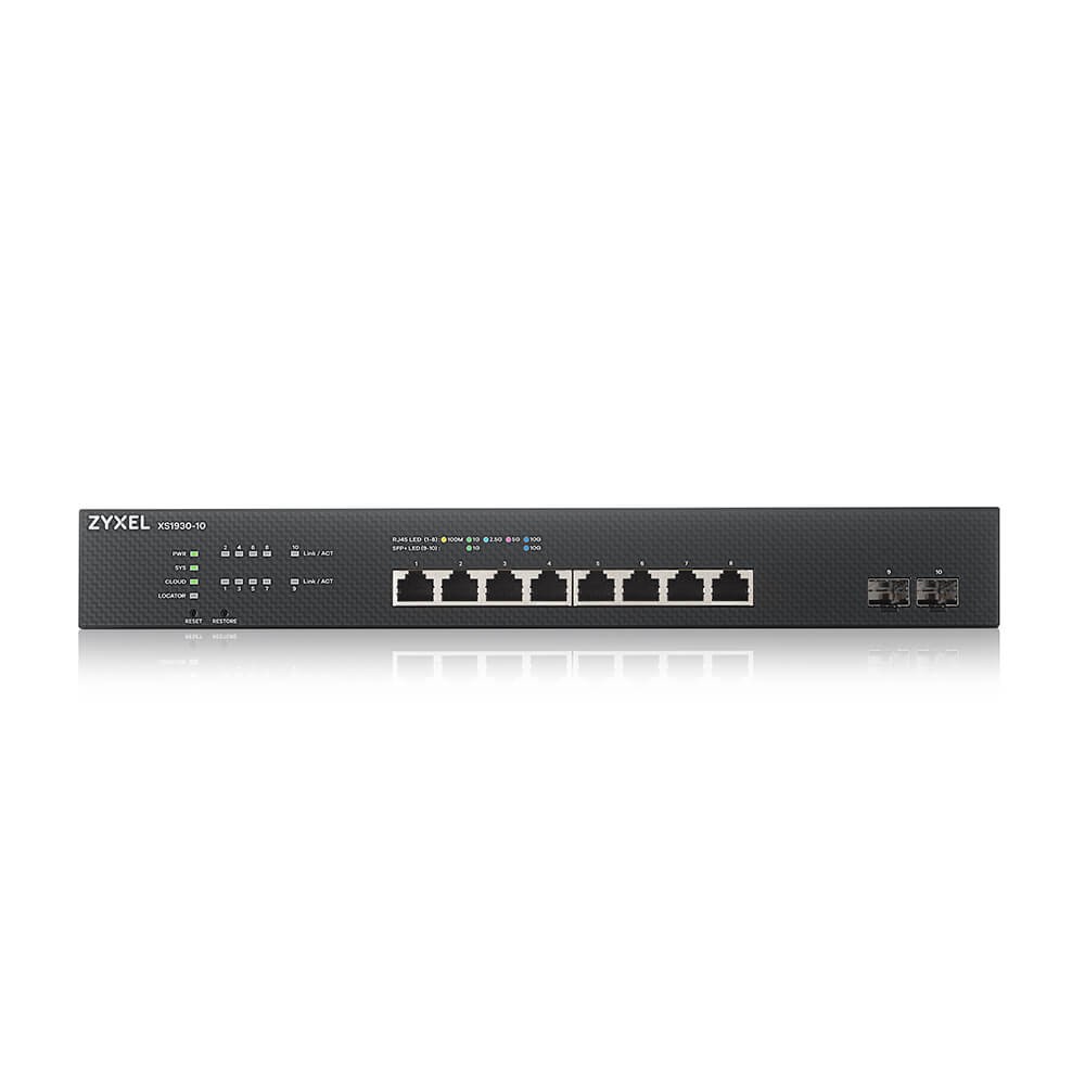 Zyxel XS1930-10-ZZ0101F switch-uri Gestionate L3 10G Ethernet (100/1000/10000) Negru