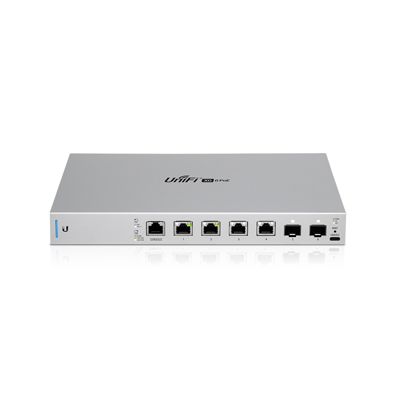 Ubiquiti Networks UniFi US-XG-6POE switch-uri Gestionate 10G Ethernet (100/1000/10000) Power over Ethernet (PoE) Suport 1U Gri