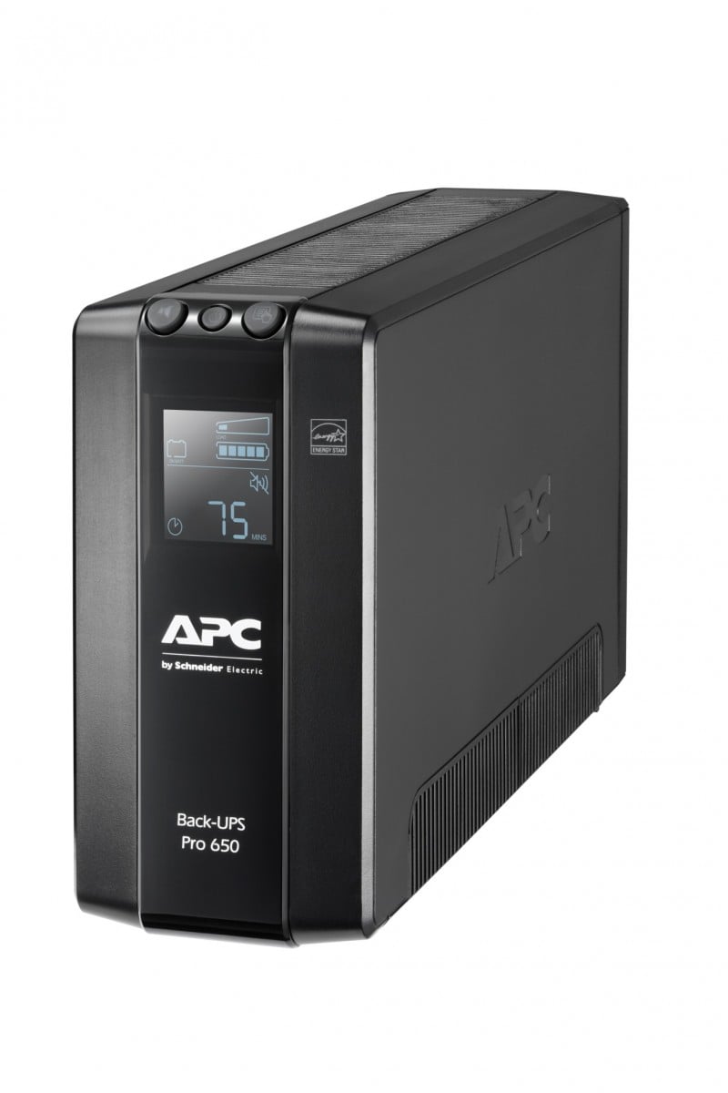 APC BR650MI – APC BR650MI – UPS Line-Interactive 650VA/390W, 6 ieșiri AC, undă sinus pură, ecran LCD și protecție AVR APC BR650MI – UPS Line-Interactive 650VA/390W, 6 ieșiri AC, undă sinus pură, ecran LCD și protecție AVR – APC BR650MI