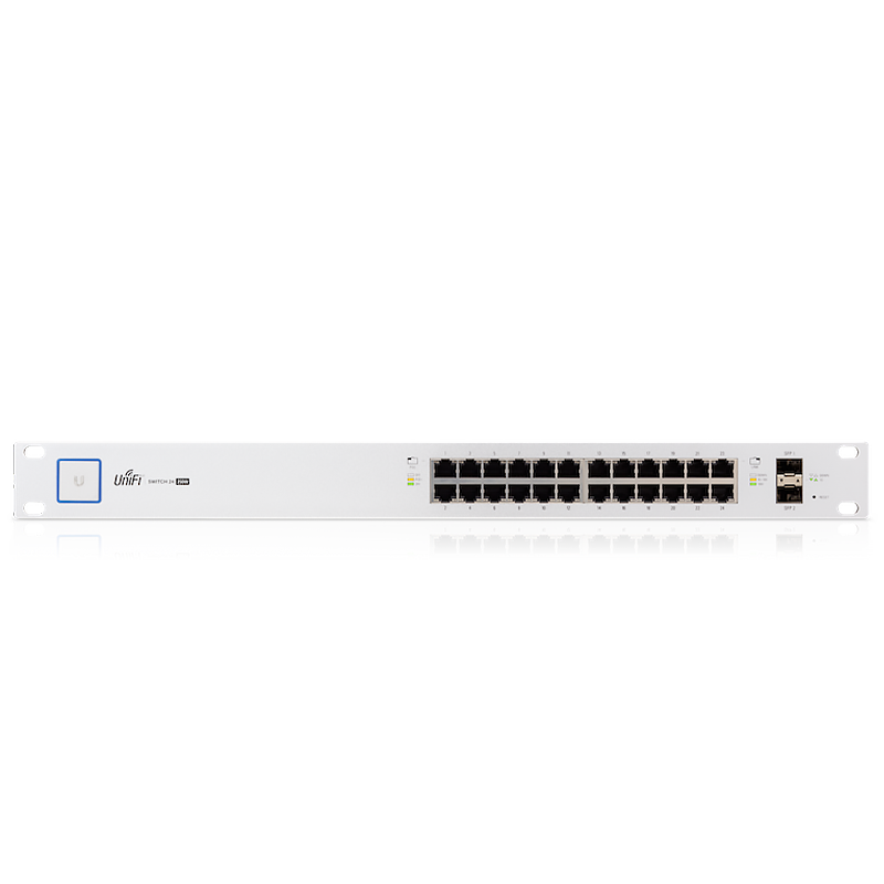 Ubiquiti Networks UniFi US-24-250W switch-uri Gestionate Gigabit Ethernet (10/100/1000) Power over Ethernet (PoE) Suport 1U Argint