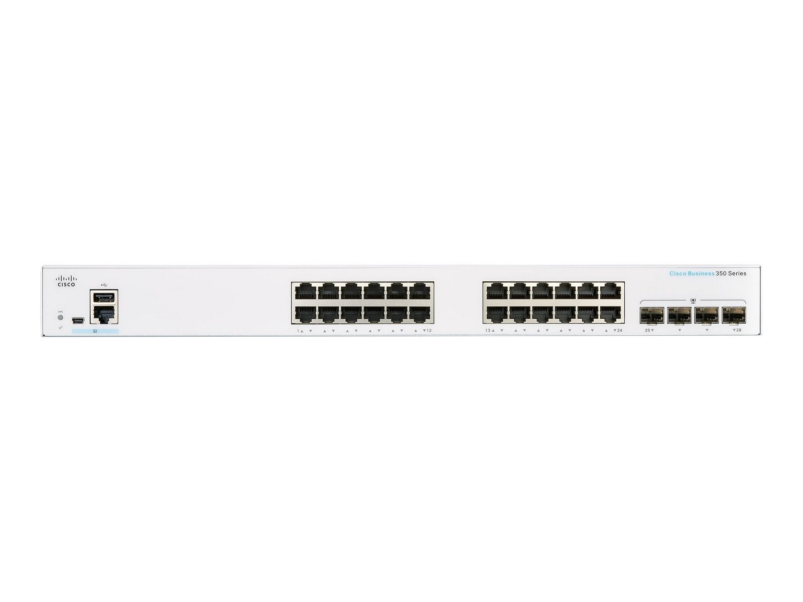 CBS350-24T-4G-EU | Cisco | Cisco CBS350-24T-4G-EU Managed 24-port GE, 4x1G SFP Cisco CBS350-24T-4G-EU Managed 24-port GE, 4x1G SFP