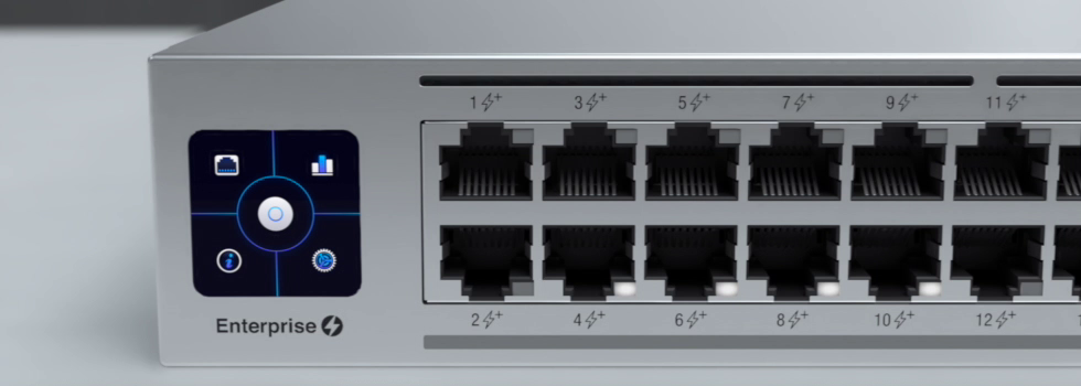 Ubiquiti Networks UniFi USW-ENTERPRISE-48-POE switch-uri Gestionate L3 2.5G Ethernet (100/1000/2500) Alb