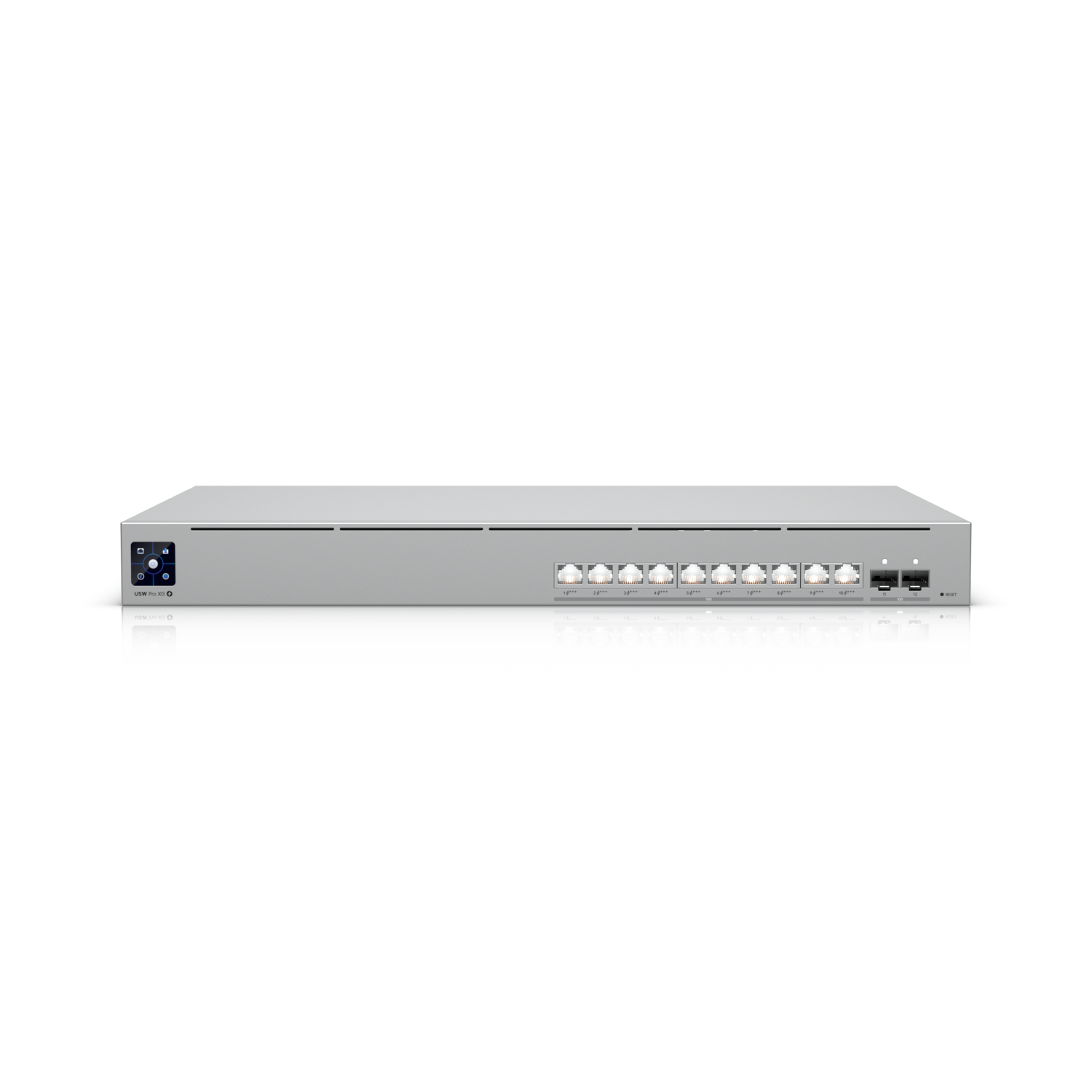 Switch Profesional Ubiquiti 10 porturi GbE PoE+++ 2SFP+ 10G Layer3 Etherlighting™, USW-Pro-XG-10-PoE – Ubiquiti USW-Pro-XG-10-PoE