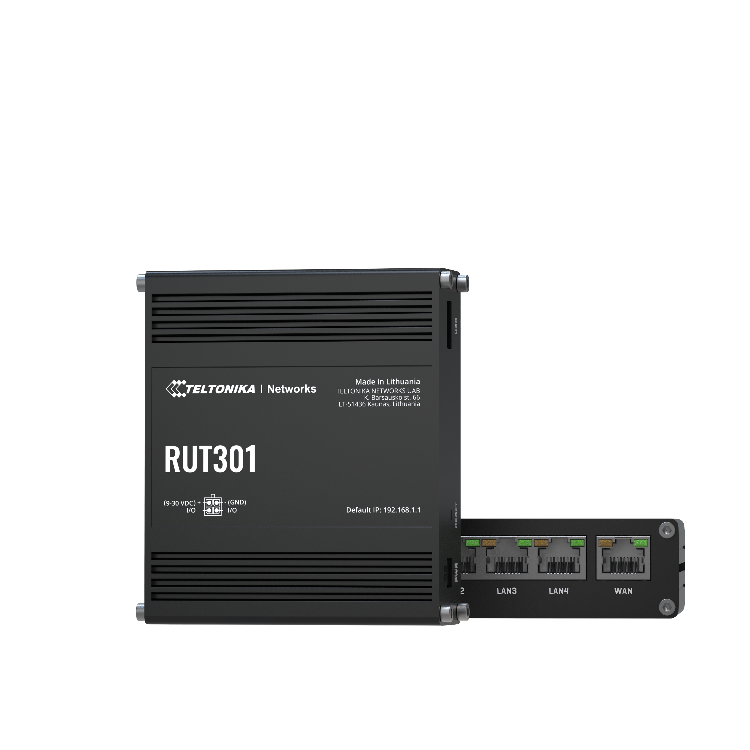 RUT301000000 | Teltonika | Teltonika RUT301 (EU) ethernet router Router rețea celulară Teltonika RUT301 (EU) ethernet router Router rețea celulară