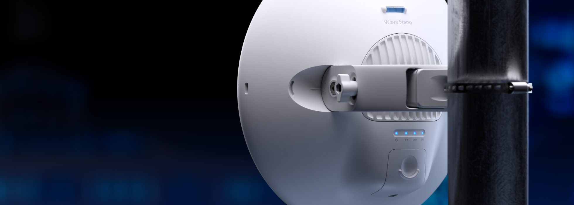 Ubiquiti WAVE-NANO Networks UISP Wave Nano Transmițător rețea Alb 10, 100, 1000 Mbit/s