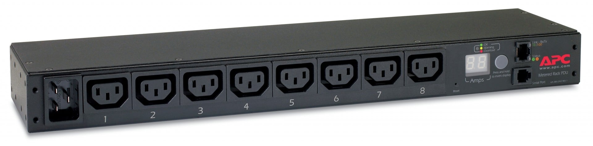 APC AP7821B unități de distribuție a energiei electrice (PDU) 8 ieșire(i) AC 0U/1U Negru