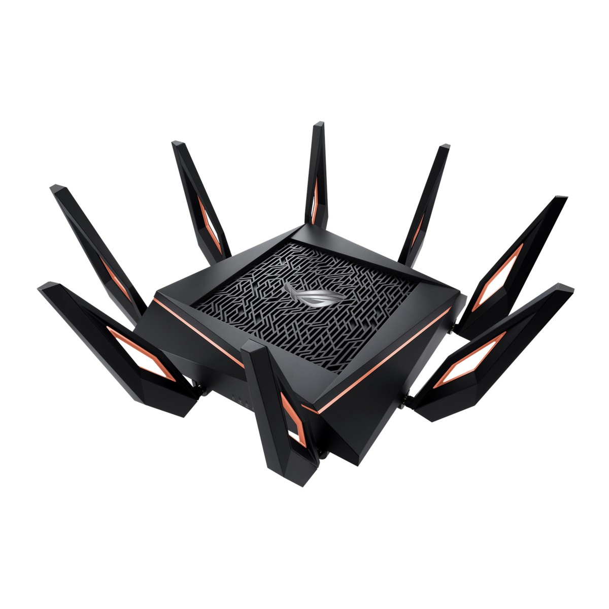 ASUS GT-AX11000 – ASUS Rapture GT-AX11000 router wireless Gigabit Ethernet Tri-band (2.4 GHz / 5 GHz / 5 GHz) Negru ASUS Rapture GT-AX11000 router wireless Gigabit Ethernet Tri-band (2.4 GHz / 5 GHz / 5 GHz) Negru – ASUS GT-AX11000