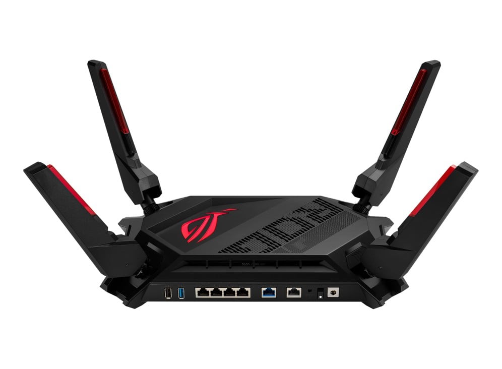 ASUS ROG Rapture GT-AX6000 router wireless Bandă dublă (2.4 GHz/ 5 GHz) Negru – ASUS GT-AX6000