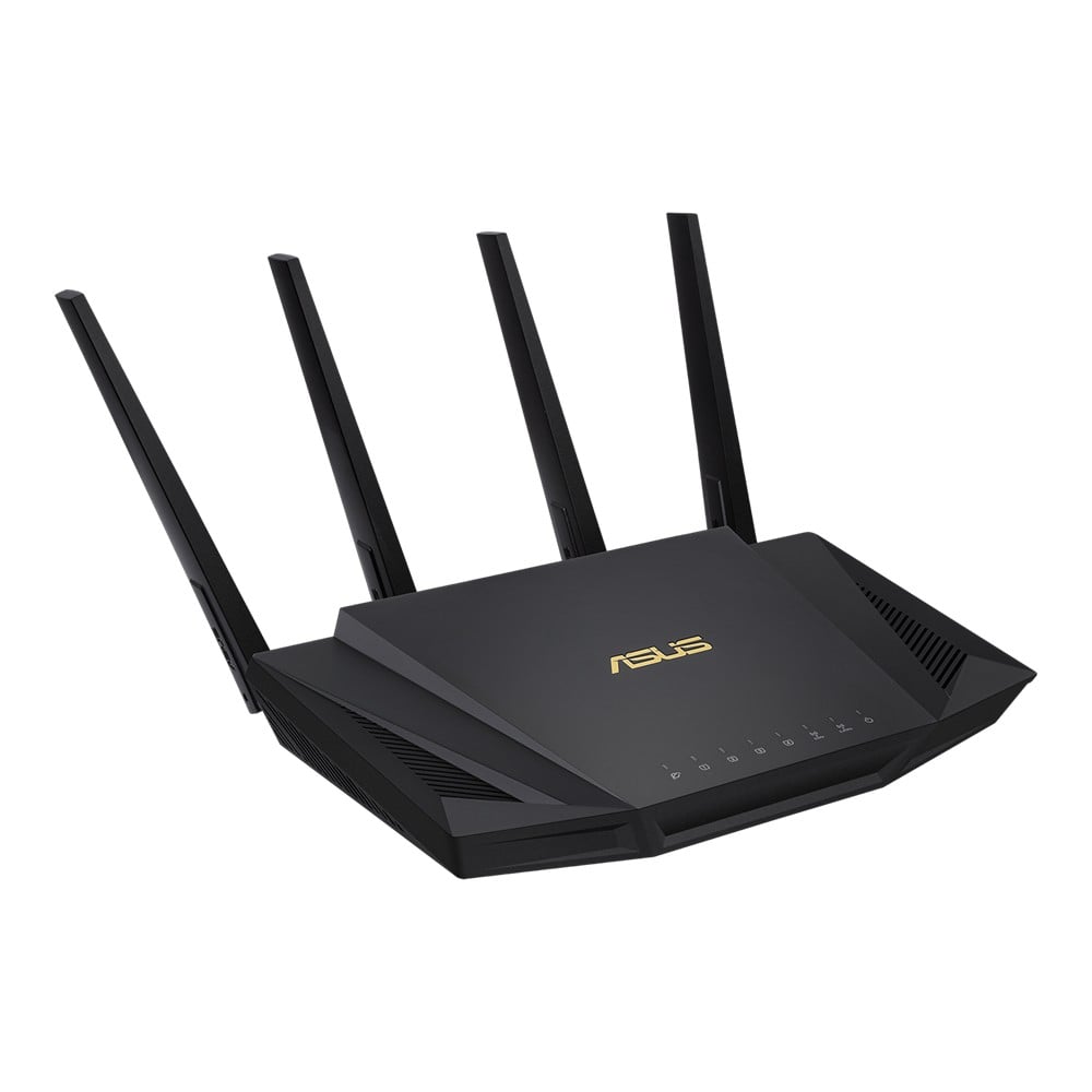 ASUS RT-AX58U – ASUS RT-AX58U router wireless Gigabit Ethernet Bandă dublă (2.4 GHz/ 5 GHz) 4G Negru ASUS RT-AX58U router wireless Gigabit Ethernet Bandă dublă (2.4 GHz/ 5 GHz) 4G Negru – ASUS RT-AX58U