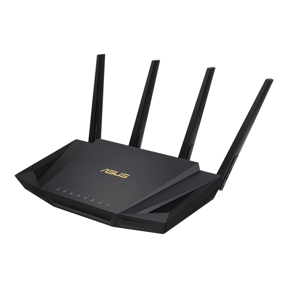 ASUS RT-AX58U – ASUS RT-AX58U router wireless Gigabit Ethernet Bandă dublă (2.4 GHz/ 5 GHz) 4G Negru ASUS RT-AX58U router wireless Gigabit Ethernet Bandă dublă (2.4 GHz/ 5 GHz) 4G Negru – ASUS RT-AX58U