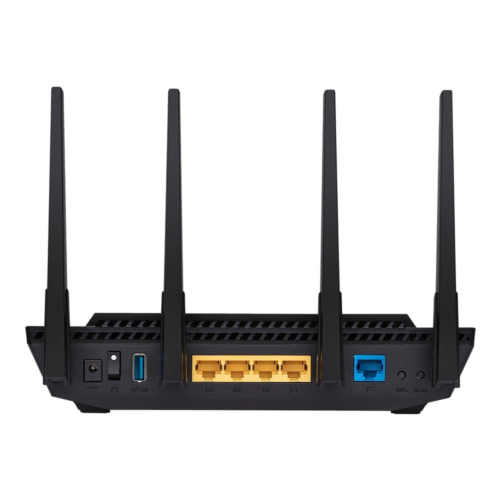 ASUS RT-AX58U – ASUS RT-AX58U router wireless Gigabit Ethernet Bandă dublă (2.4 GHz/ 5 GHz) 4G Negru ASUS RT-AX58U router wireless Gigabit Ethernet Bandă dublă (2.4 GHz/ 5 GHz) 4G Negru – ASUS RT-AX58U