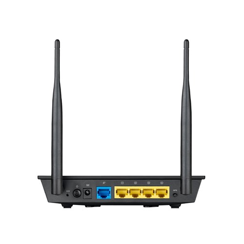 ASUS RT-N12E router wireless Fast Ethernet 4G Negru, Metalic