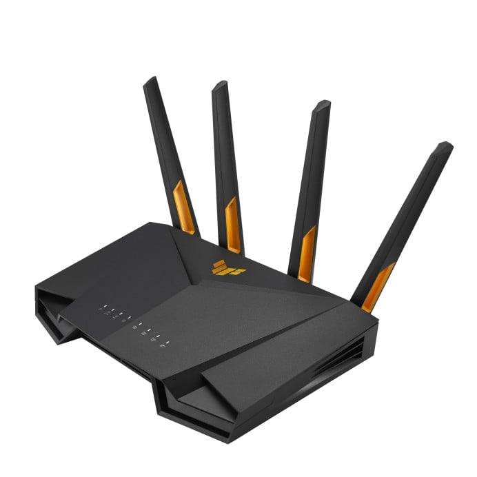 ASUS TUF-AX3000 V2 – ASUS TUF Gaming AX3000 V2 router wireless Gigabit Ethernet Bandă dublă (2.4 GHz/ 5 GHz) Negru, Portocală ASUS TUF Gaming AX3000 V2 router wireless Gigabit Ethernet Bandă dublă (2.4 GHz/ 5 GHz) Negru, Portocală – ASUS TUF-AX3000 V2