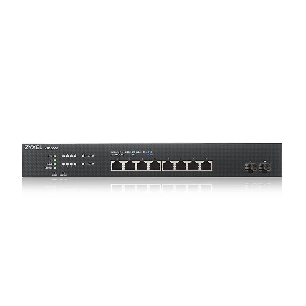 XS1930-10-ZZ0101F | ZyXEL | Zyxel XS1930-10-ZZ0101F switch-uri Gestionate L3 10G Ethernet (100/1000/10000) Negru Zyxel XS1930-10-ZZ0101F switch-uri Gestionate L3 10G Ethernet (100/1000/10000) Negru