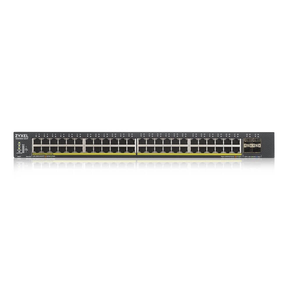 XGS1930-52HP-EU0101F | ZyXEL | Zyxel XGS1930-52HP Gestionate L3 Gigabit Ethernet (10/100/1000) Power over Ethernet (PoE) Suport Negru Zyxel XGS1930-52HP Gestionate L3 Gigabit Ethernet (10/100/1000) Power over Ethernet (PoE) Suport Negru